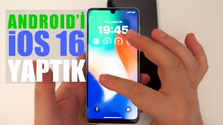 Android Telefonunuzu İOS 16 Ya Çevirin [upl. by Benjy]