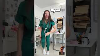 ANAZING DANCE Howtosmart nursing doctor shorts [upl. by Odrawde]