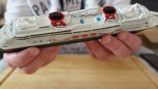 Amazing Cruise Ship Models  PampO Cruises Iona amp Disney Wish  Unboxing [upl. by Parsaye]