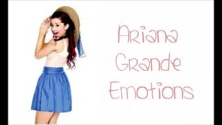 Ariana Grande  Emotions lyrics [upl. by Notnek424]