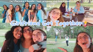 GetTogether With My Besties  Haul Prepping amp Hang Out Vlog  Ft Danella amp MaLeaka [upl. by Ebert]