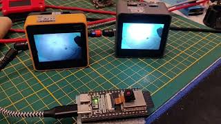 ESP32 Camera transmission and reception via ESPNow protocol  Proof of concept [upl. by Solis]