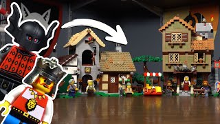 All Easter Eggs and Lore in Lego Castle Medieval Town Square [upl. by Celesta]