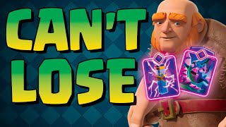 THIS GIANT DECK IS TOXIC  MOST NO SKILL DECK IN CLASH ROYALE  BEST GIANT GRAVEYARD DECK [upl. by Hilten105]