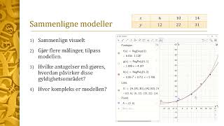 S2  Modeller  Konstant og eksponentiell vekst [upl. by Atsev]