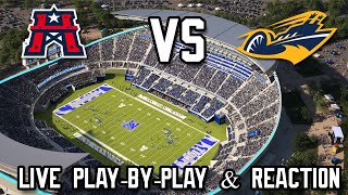 Houston Roughnecks vs Memphis Showboats Live PlaybyPlay amp Reaction [upl. by Oby]