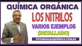 nomenclatura de nitrilos y sus reglas 2022 [upl. by Rengaw]