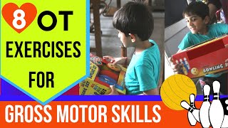 OCCUPATIONAL THERAPIES AT HOME for GROSS MOTOR skills  Autism Parents Experiences [upl. by Ragen748]