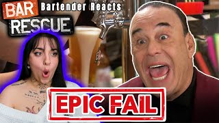 18 minutes of BARTENDER FAILS on Bar Rescue  BARTENDER REACTS [upl. by Hawk939]