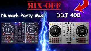 Numark Party Mix vs DDJ 400  LIVE MIX BATTLE ftDJ Chinnen [upl. by Drawd]