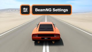 BeamNG Settings You Need To Change [upl. by Sanalda459]