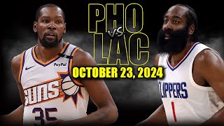 Los Angeles Clippers vs Phoenix Suns Full Game Highlights  October 23 2024  202425 NBA Season [upl. by Adrianna]