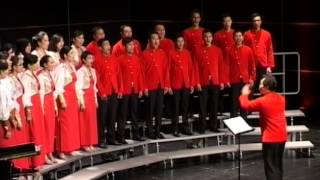 CANTATE DOMINO Josu Elberdin  THE INDONESIA CHOIR [upl. by Niboc380]