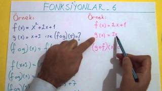 FONKSİYONLAR 6  Şenol Hoca [upl. by Ettezil]