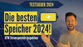 Photovoltaik Speicher 2024 Die effizientesten Speicher für die Photovoltaikanlage 2024 [upl. by Connolly]