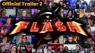 The Flash  Official Trailer 2  REACTION MASHUP  Flash 2023  Batman  Michael Keaton [upl. by Kata]