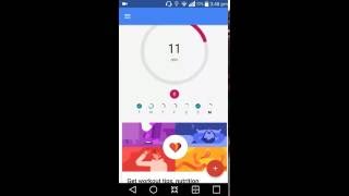 How to use Google Fit Application Activity Tracking Aug 2016 [upl. by Hadlee]