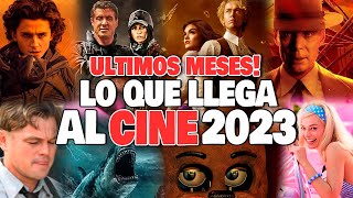 Estrenos de Cine 2023 l Peliculas mas Esperadas Lo que queda de año [upl. by Aitetel]