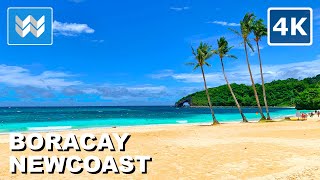 4K BORACAY NEWCOAST 🏖️ IligIligan Hidden Beach to Cujos Keyhole Walking Tour Vlog [upl. by Elledoj]