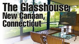 The Glass House New Canaan Connecticut  TravelMediaie TTR [upl. by Jean]