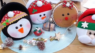 Carameleras navideñas hechas con material reciclable [upl. by Yesima]