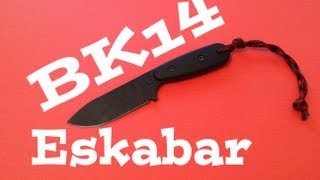 KaBar BK14 Eskabar Field Test amp Knife Review [upl. by Marci]