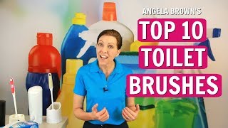 Angela Browns Top 10 Toilet Brushes amp Toilet Cleaning Systems [upl. by Atsirt]