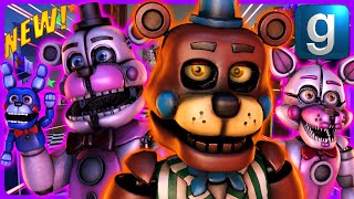 Gmod FNAF  Review  Brand New JRs Ragdolls Rideable FNAF 2 Toy Animatronics amp More [upl. by Orlanta]