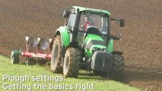 Plough settings get the basic rights [upl. by Rechaba]