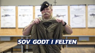 SOV GODT I FELTEN med chefsergent Mølleskov [upl. by Aihsotan]