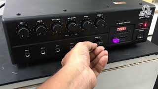 Ahuja DPA770M Amplifier Unboxing amp Review Full Detail Testing with Bluetooth USB Mic [upl. by Darrow]