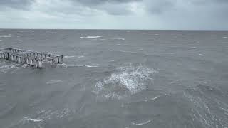 Fort Myers Beach Hurricane Debby August 4 2024 [upl. by Amri358]