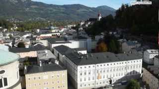 Drohnenflug über Altstadt Salzburg [upl. by Gaspard463]