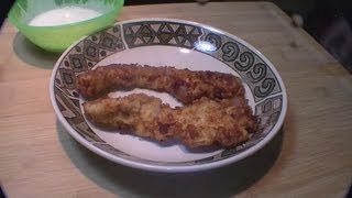 Traditional Chicken Strips with Creamed Gravy [upl. by Lainad]