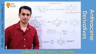 Anthracene Derivative Anthraquinone Organic Chemistry  Polynuclear Hydrocarbon [upl. by Fillbert]