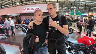 τι καινούργιο παρουσιάζει η HONDA για το 2025 Eicma παρέα με Τσολάκη [upl. by Pears]