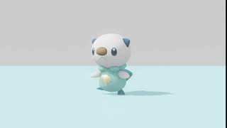 Oshawott walk cycle [upl. by Aramanta]