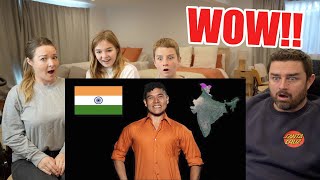 Flag Fan Friday INDIA Geography Now [upl. by Odarnoc]