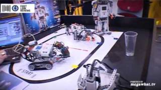 First Look Reviews Lego Mindstorm NXT 20 [upl. by Nawtna424]