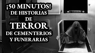 ¡8 ATERRADORES CASOS PARANORMALES DE CEMENTERIOS Y FUNERARIAS Relatos de Terror Reales Viaje 242 [upl. by Tnarg879]