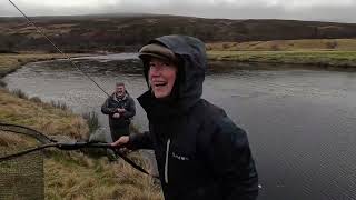 Salmon Fishing on the River Helmsdale January 11th 2024 [upl. by Marya]