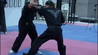 Shield Work in Knife Fighting for Martial Artists [upl. by Aiuqram613]