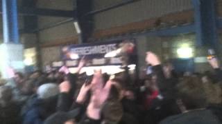 Sheffield united half time at Tranmere We are the Shoreham Boys [upl. by Colver584]