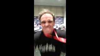 Trevor Phillips Steven Ogg from GTA 5 Tells me quotGo F Yourselfquot NY Comic Con 2013 Original [upl. by Introk399]