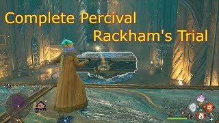 How to Complete Percival Rackhams Trial  Hogwarts Legacy  How Flying Platforms Floating Platforms [upl. by Dania750]