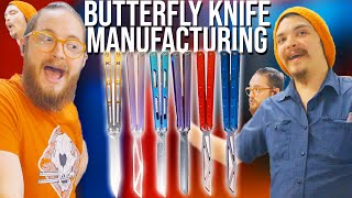 THIS Is Why Balisong Knives Are quotExpensivequot  Machinewise Factory Tour [upl. by Harrod]