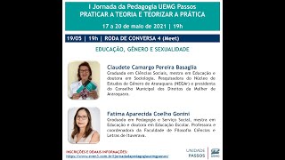 Roda de conversa 4  Educação gênero e sexualidade [upl. by Ahsauqal]