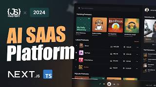 Build and Deploy a Saas Podcast Platform in Nextjs [upl. by Schroeder]