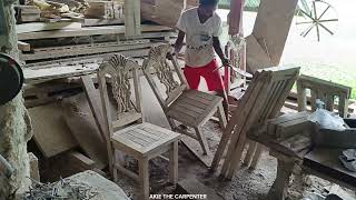 Discover the best dining chairs Strong design and classic chair making process I Akie The Carpenter [upl. by Nguyen]