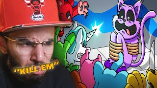 The SMILING CRITTERS Want REVENGE Gametoons  Reaction [upl. by Dlaner517]